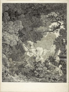 The Happy Accident of the Swing, 1792, Nicolas Delaunay (French, 1739-1792), after Jean Honoré