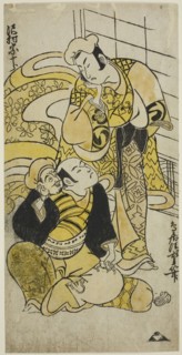 The Actor Sawamura Sojuro I as Soga no Juro, c. 1732, Torii Kiyoshige, Japanese, active c.