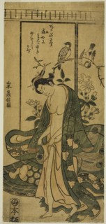 Young Woman Dressing, c. 1745/58, Yamamoto Yoshinobu, Japanese, active c. 1745-58, Japan, Color