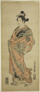 The Actor Nakamura Tomijuro I, c. 1755, Ishikawa Toyonobu, Japanese, 1711-1785, Japan, Color