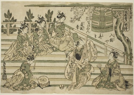 Evening Bell of Dojoji (Dojoji no bansho), no. 1 from the series Eight Views of Children (Osana