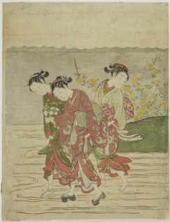 The Jewel River at Ide, from an untitled series of Six Jewel Rivers, c. 1767, Suzuki Harunobu ??