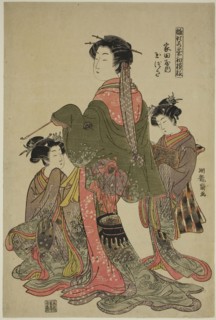 Tamazusa of Iedaya, from the series Models for Fashion: New Designs as Fresh as Young Leaves