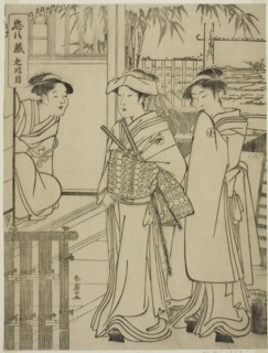 Act Nine: Yuranosuke’s House in Yamashina from the play Chushingura (Treasury of the Forty-seven