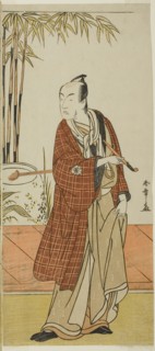 The Actor Matsumoto Koshiro IV as Honcho-maru Tsunagoro (?) in the Play Hono Nitta Daimyojin (?),