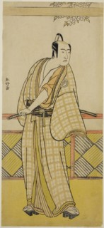 The Actor Sawamura Sojuro III in an Unidentified Role, late 1780s, Katsukawa Shunko I, Japanese,