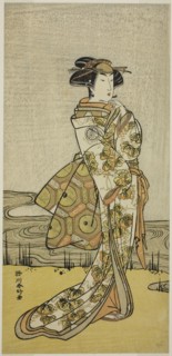 The Actor Segawa Kikunojo III in an Unidentified Role, c. 1779, Katsukawa Shunko I, Japanese,