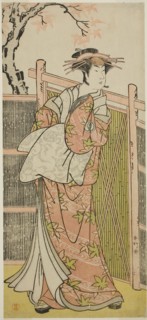 The Actor Sawamura Sojuro III as the Spirit of the Courtesan Takao in the Play Takao Daimyojin