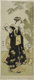 The Actor Segawa Kikunojo III as Otora in the Play Ume-goyomi Akebono Soga, Performed at the