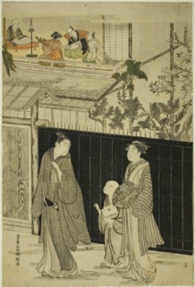 Returning from a Poetry Gathering, c. 1785/89, Kubo Shunman, Japanese, 1757–1820, Japan, Color