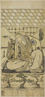 The Actor Ichikawa Danjuro V as Sansho Dayu (?), c. 1780, Torii Kiyonaga, Japanese, 1752-1815,