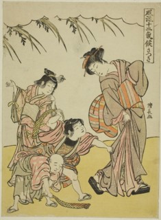 The Fifth Month (Satsuki), from the series Fashionable Twelve Seasons (Furyu juni kiko), c. 1779,