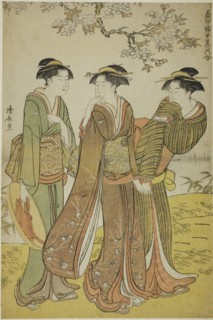 Spring Outing, from the series A Collection of Contemporary Beauties of the Pleasure Quarters