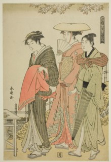 Flowers, from the series Snow, Moon, and Flowers of the Floating World (Ukiyo setsugekka), c.