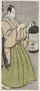 The Actor Ichikawa Omezo I as Tomita Hyotaro (Shodai Ichikawa Omezo no Tomita Hyotaro), 1794,