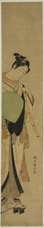 Young Man Dressed as a Mendicant Monk, c. 1770, Suzuki Harunobu ?? ??, Japanese, 1725 (?)-1770,