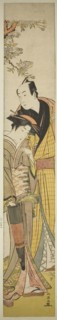 Young Couple under Cherry Tree, c. 1781/89, Kitao Masanobu (Santo Kyoden), Japanese, 1761–1816,