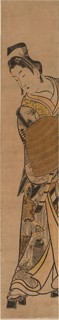 The Actor Onoe Kikugoro I as Soga no Goro, c. 1744, Okumura Masanobu, Japanese, 1686–1764, Japan,