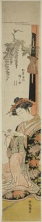 The Courtesan Somenosuke of the Matsubaya, c. 1776/81, Isoda Koryusai, Japanese, 1735-1790, Japan,