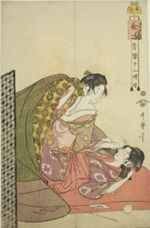 Hour of the Dragon (Tatsu no koku), from the series Twelve Hours in Yoshiwara (Seiro juni toki