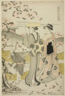 Ono no Komachi Visiting Kiyomizu Temple, from the series The Fashionable Seven Komachi (Furyu nana