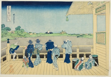 Sazai Hall at the Temple of the Five Hundred Arhats (Gohyakurakanji Sazaido), from the series