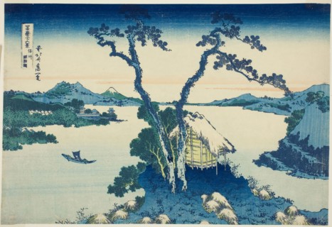 Lake Suwa in Shinano Province