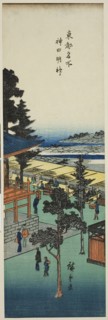 Kanda Myojin Shrine (Kanda Myojin), from the series Famous Views of the Eastern Capital (Toto