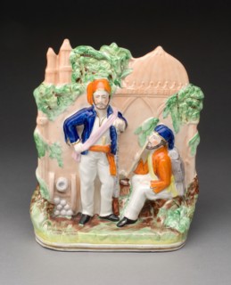 Chimney Ornament, c. 1830, England, Staffordshire, Staffordshire, Glazed earthenware with