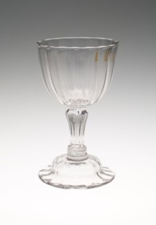 Goblet, c. 1740, England, Glass, 17 × 10.2 cm (6 11/16 × 4 in.)