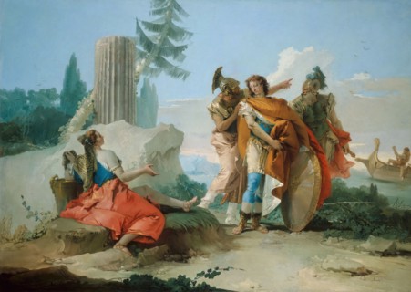 Armida Abandoned by Rinaldo, 1742/45, Giovanni Battista Tiepolo, Italian, 1696–1770, Italy, Oil on