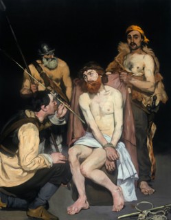 Jesus Mocked by the Soldiers, 1865, Édouard Manet, French, 1832–1883, France, Oil on canvas, 190.8