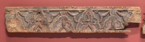 Fragment of an architectural molding, Marinid dynasty (1244–1465), 14th century, Morocco, Morocco,