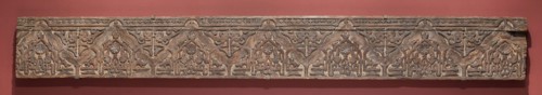 Fragment of an architectural molding, Marinid dynasty (1244–1465), 14th century, Morocco, Morocco,