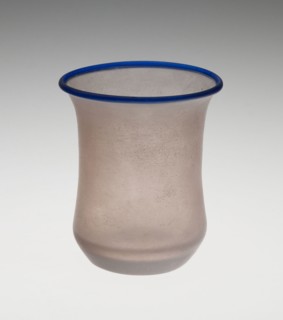Beaker, c. 1680, France, Glass, 9.5 × 8.1 cm (3 3/4 × 3 3/16 in.)