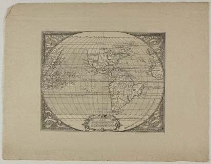 Novus Orbis, 1889, Unknown Artist (English, 19th century), reproduced from the collection of