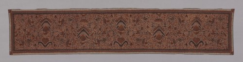 Slendang (Shawl), 19th century, Indonesia, Central Java, Java, Cotton, batik dyed, 252.7 x 51.6 cm
