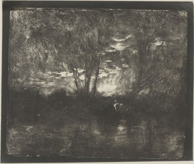 Cows at the Watering Place, 1862, Charles François Daubigny, French, 1817-1878, France,
