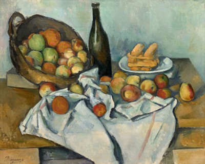 The Basket of Apples, c. 1893, Paul Cézanne, French, 1839-1906, France, Oil on canvas, 65 × 80 cm