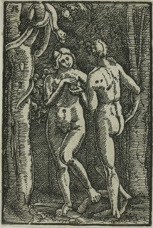 The Fall of Man, from The Fall and Redemption of Man, 1513, Albrecht Altdorfer, German, c
