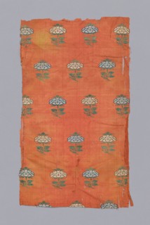 Panel (Dress Fabric), 1625/75, Iran, Iran, 50.8 x 29.5 cm (20 x 11 5/8 in.)