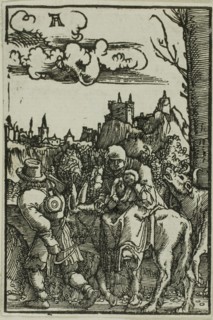 The Flight into Egypt, from The Fall and Redemption of Man, 1513, Albrecht Altdorfer, German, c