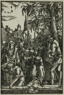 Nailing to the Cross, from The Fall and Redemption of Man, 1513, Albrecht Altdorfer, German, c