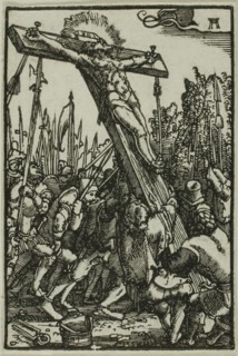 Raising of the Cross, from The Fall and Redemption of Man, 1513, Albrecht Altdorfer, German, c