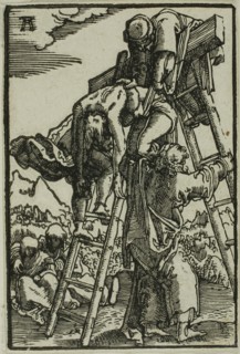 The Descent from the Cross, from The Fall and Redemption of Man, 1513, Albrecht Altdorfer, German,