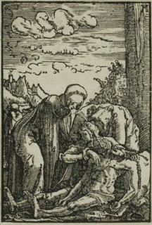 The Lamentation of the Virgin, from The Fall and Redemption of Man, 1513, Albrecht Altdorfer,
