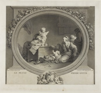 The Little Preacher, n.d., Nicolas Delaunay (French, 1739-1792), after Jean Honoré Fragonard