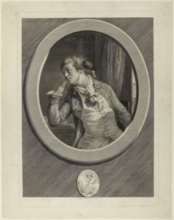 Depend on my Promises, 1789, Augustin de Saint-Aubin, French, 1736–1807, France, Etching and