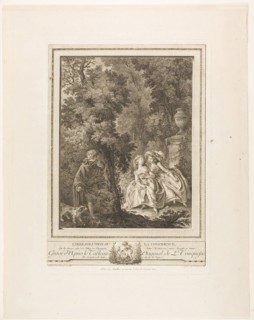 Irresolution, or the Confidence, 1787, Jean Antoine Pierron (French, active 1780-1812), after Louis