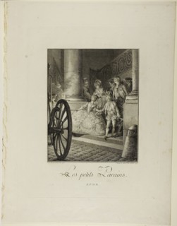 The Little Godfathers, from Monument du Costume Physique et Moral de la fin du Dix-huitième siècle,
